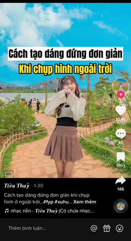 cách để video tiktok lên xu hướng