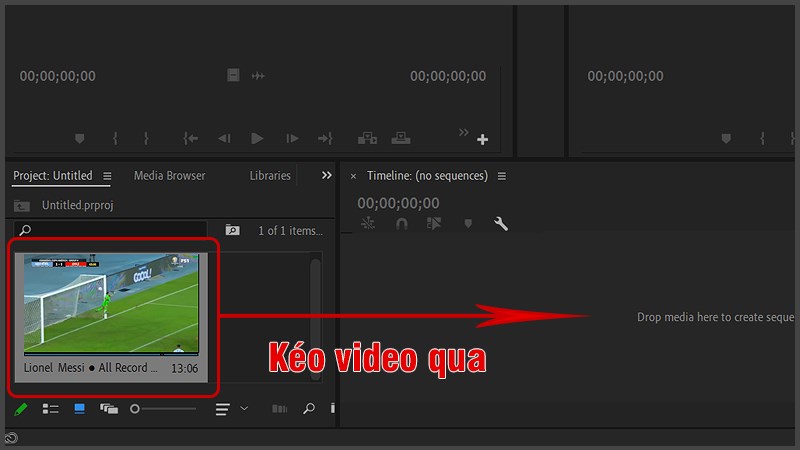 cách xoay video trong Adobe Premiere