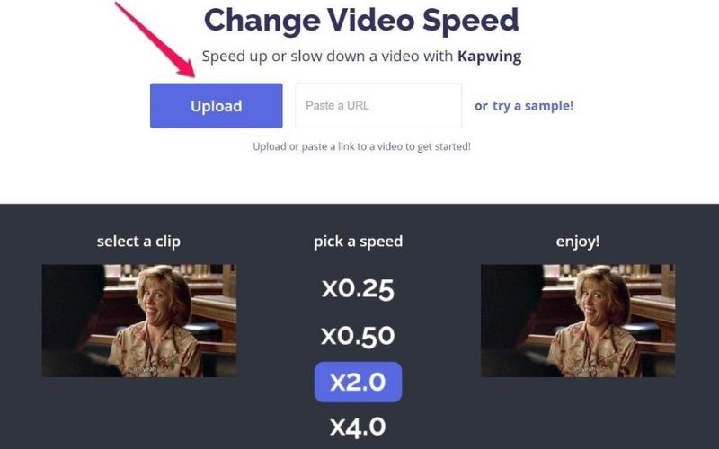 Chỉnh sửa tốc độ video