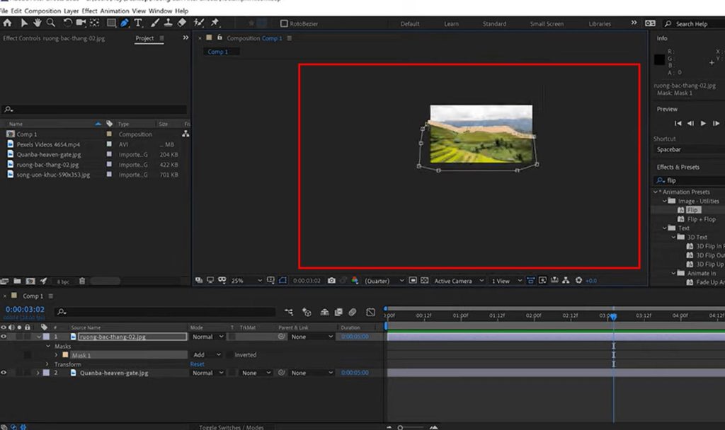 học làm kỹ xảo trong sản xuất video bằng adobe after effects