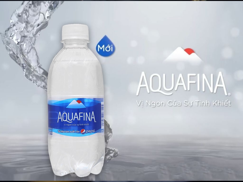 quảng cáo aquafina