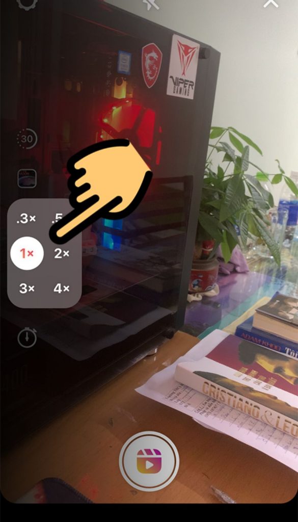 Cách quay video trên instagram không cần giữ
