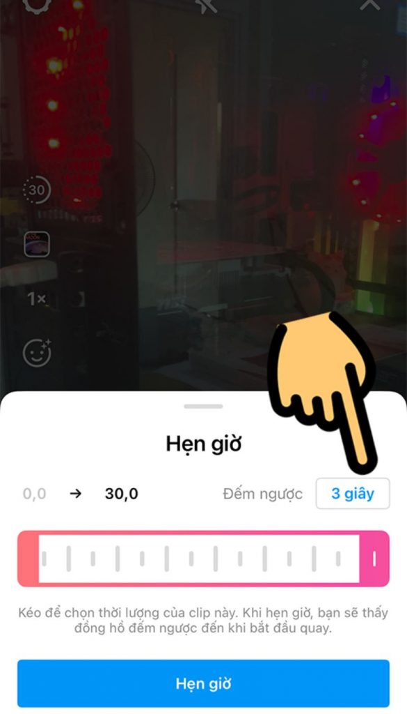 Cách quay video trên instagram không cần giữ